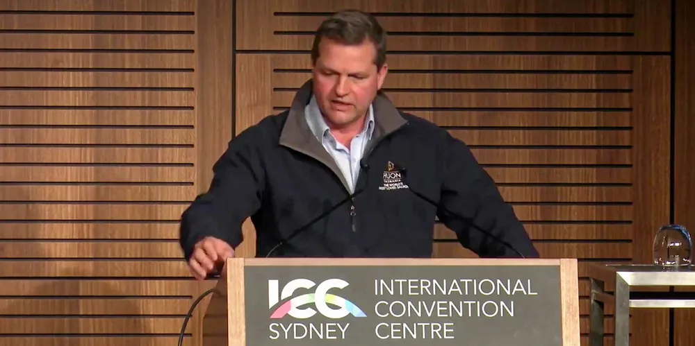Philip Wiese, deputy CEO at Huon Aquaculture.