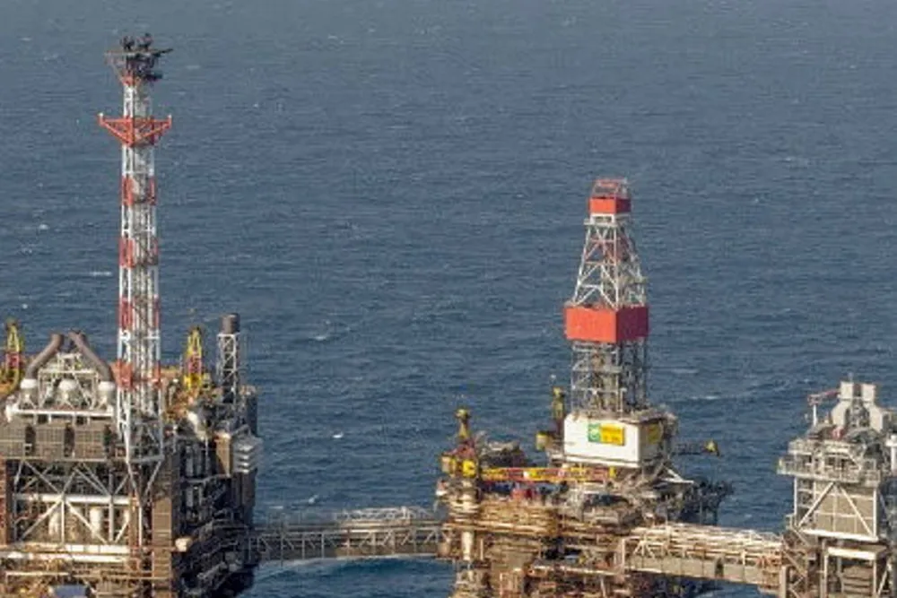 Production boost: the new R3 well at the Rhum field is tied back to the Bruce facilities