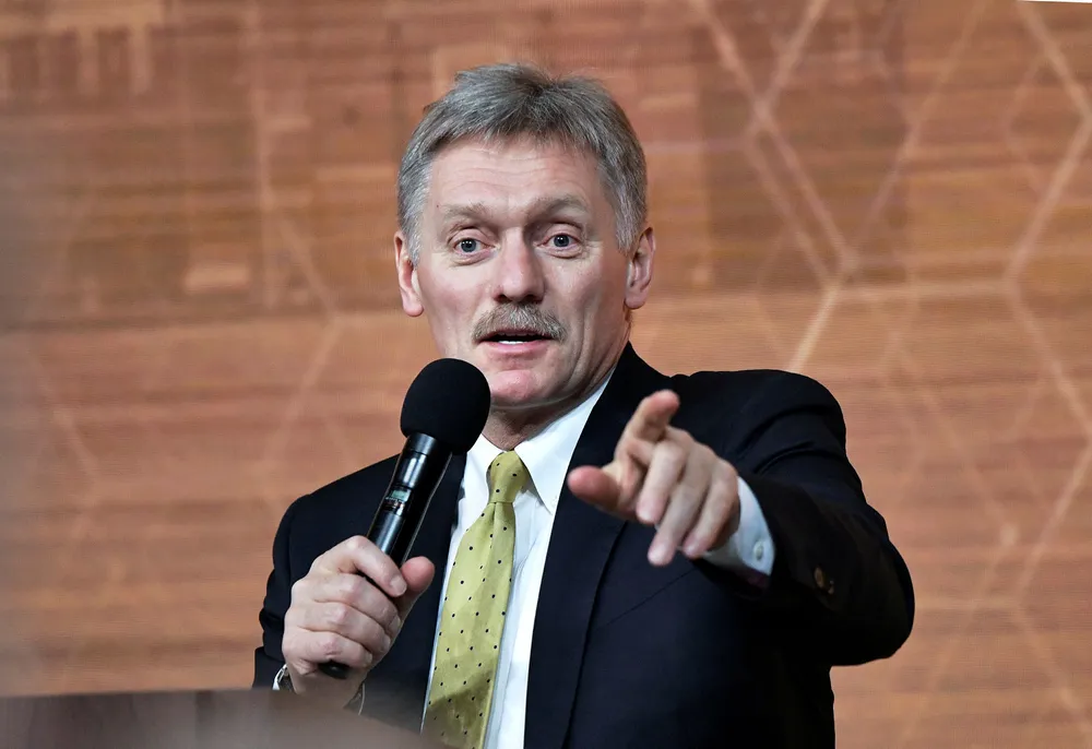 Not a disaster: Russian presidential spokesman Dmitry Peskov