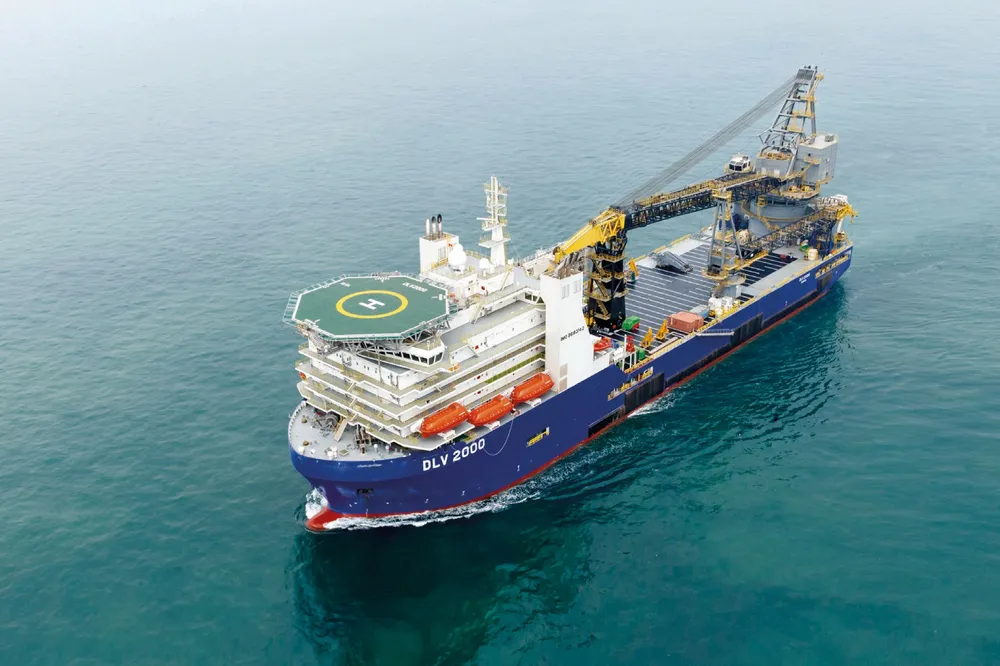 Campaign: McDermott will use the DLV 2000 vessel to carry out decommissioning offshore Australia.