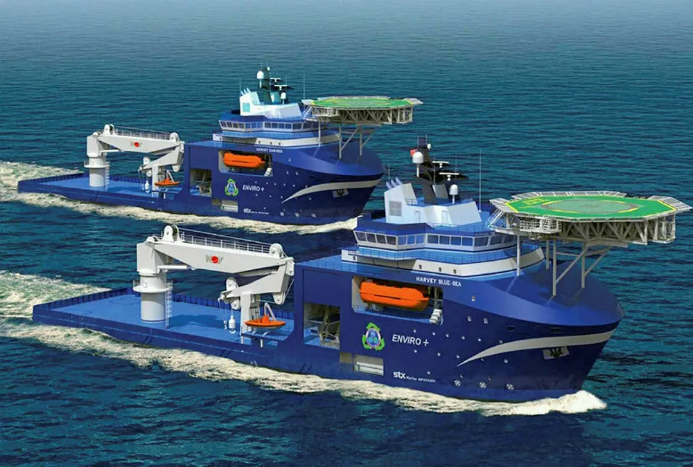 Sister vessels: MPSVs Harvey Sub-Sea and Harvey Blue-Sea