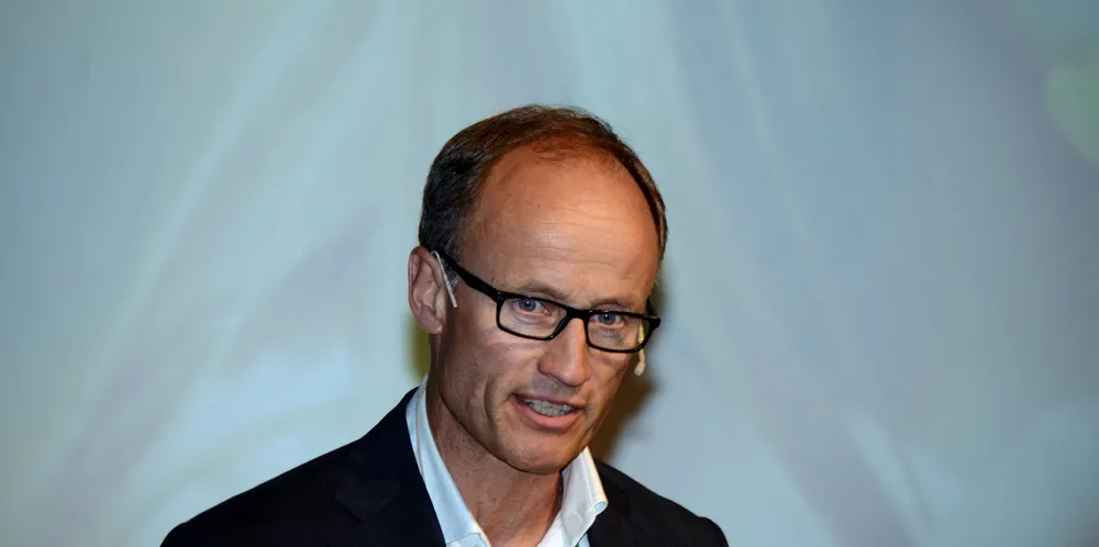 Administrerende direktør Nils Kristian Nakstad i Enova viser i rapporten for 2019 til et år med rekordhøye støtte-tildelinger. Han innser samtidig at 2020 kan bli et krevende år på mange måter.