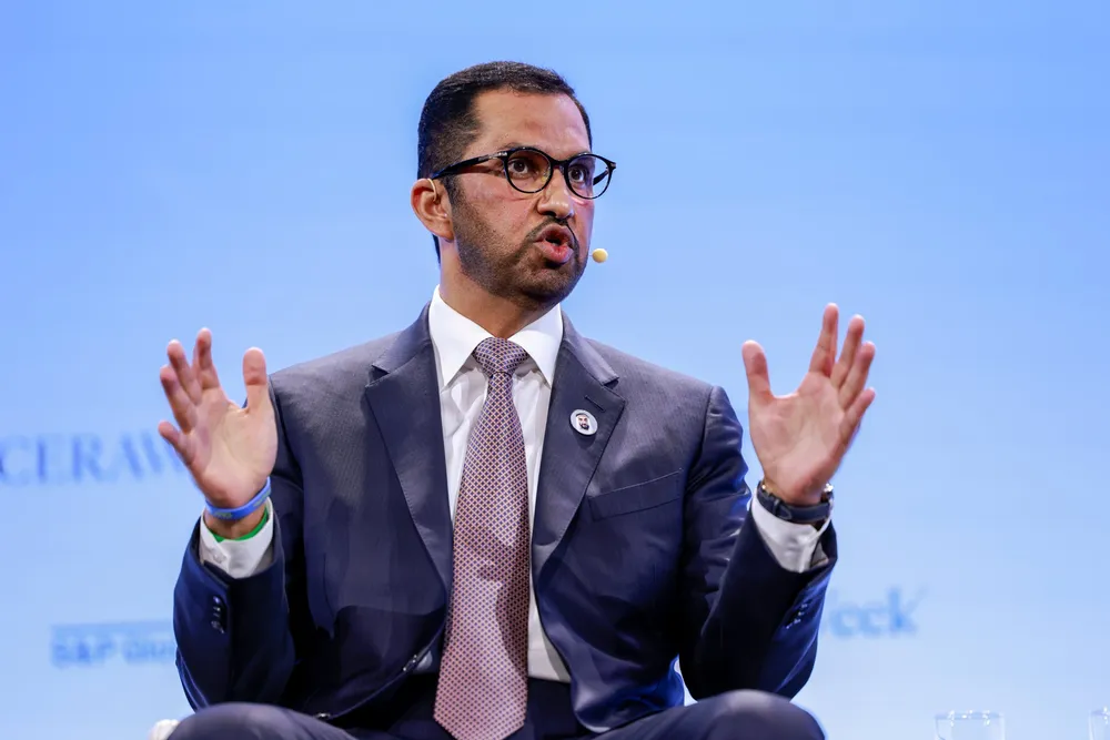 Adnoc chief executive, Sultan Ahmed Al Jaber.