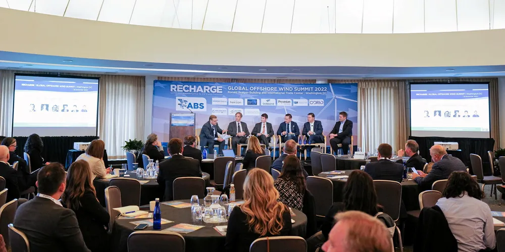 The Global Offshore Wind Summit in Washington, DC.