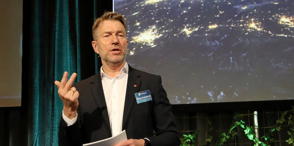 Norwegian petroleum and energy minister Terje Aasland.