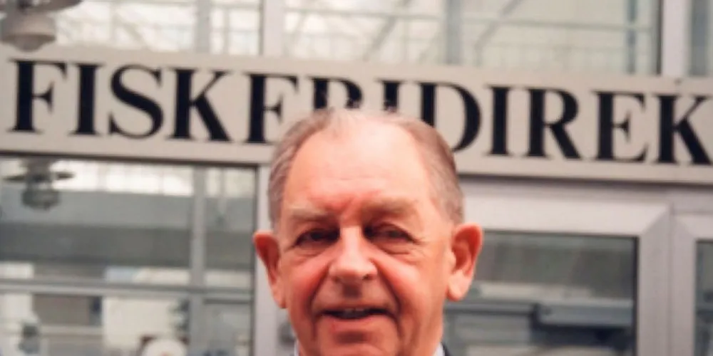 Hallstein Rasmussen, fiskeridirektør fra 1978-1988. Arkivfoto
