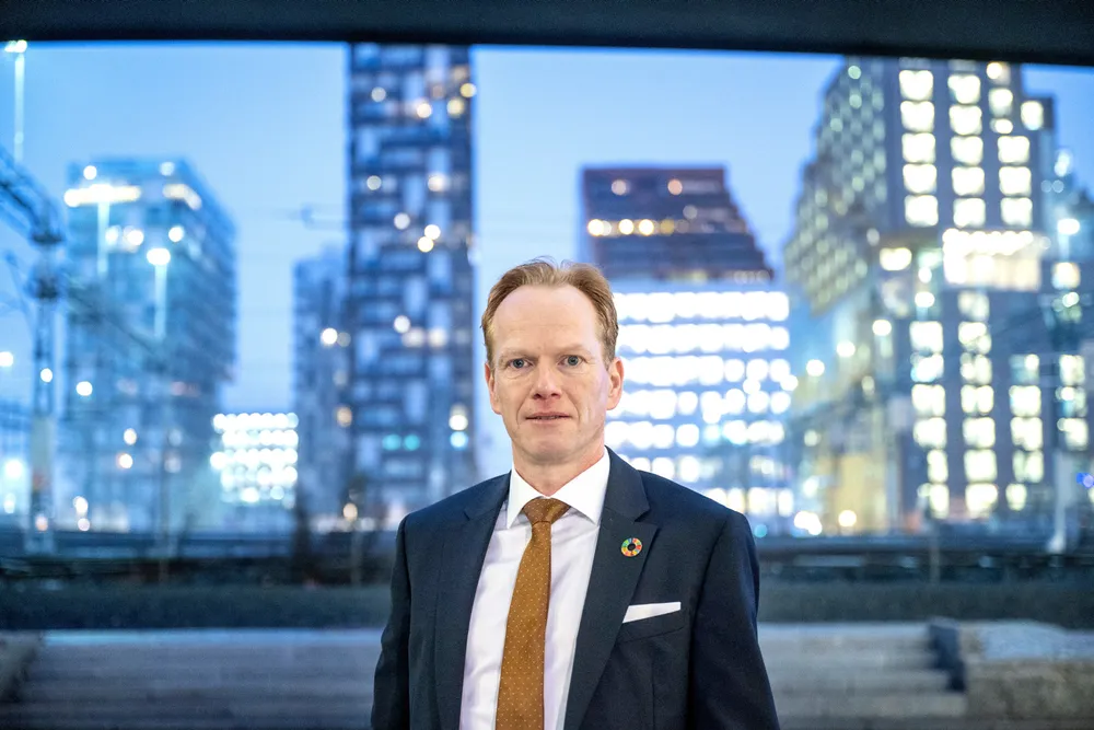 Geir Holmgren tok over som konsernsjef i Gjensidige på starten av året.