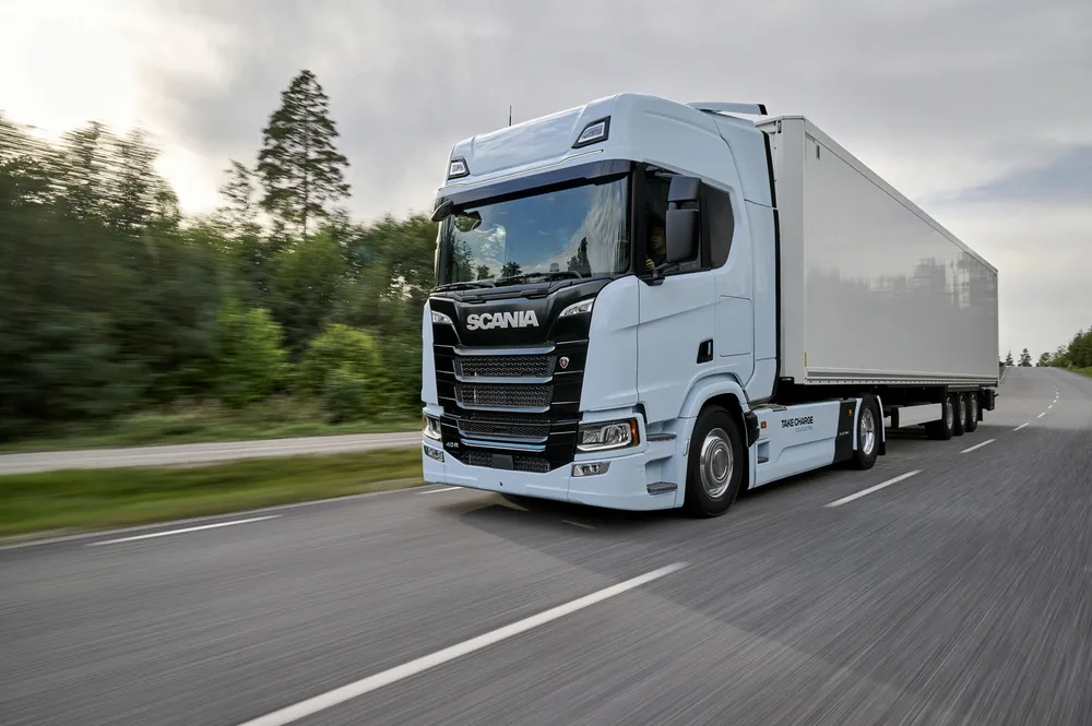Scania battery-electric truck