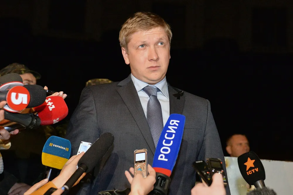 Questions: Naftohaz Ukrainy executive chairman Andrey Kobolev