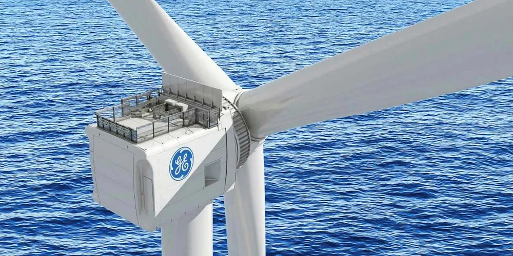 A rendering of the GE Haliade-X.