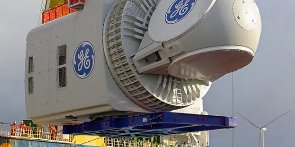 . Haliade-X nacelle at Offshore Renewable Energy Catapult.