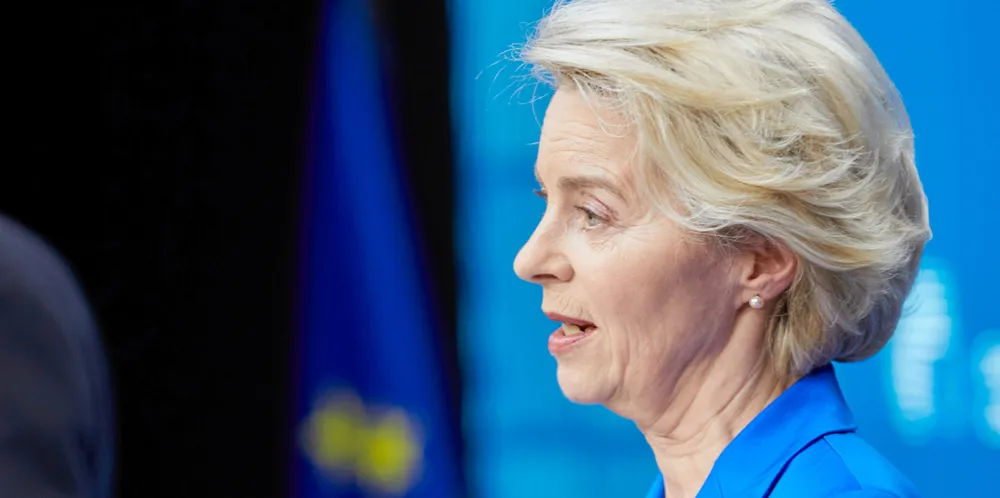 Ursula von der Leyen, president of the European Commission. Photo: Bloomberg