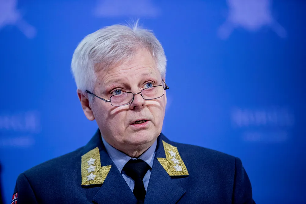 – Russiske påvirkningsoperasjoner fremstår mer sofistikerte enn tidligere, sa etterretningssjef Morten Haga Lunde til DN. Han mener norske beredskapssystemer og mottiltak blir satt på prøve av Russland. (Foto: Mattis Sandblad/VG/NTB)
