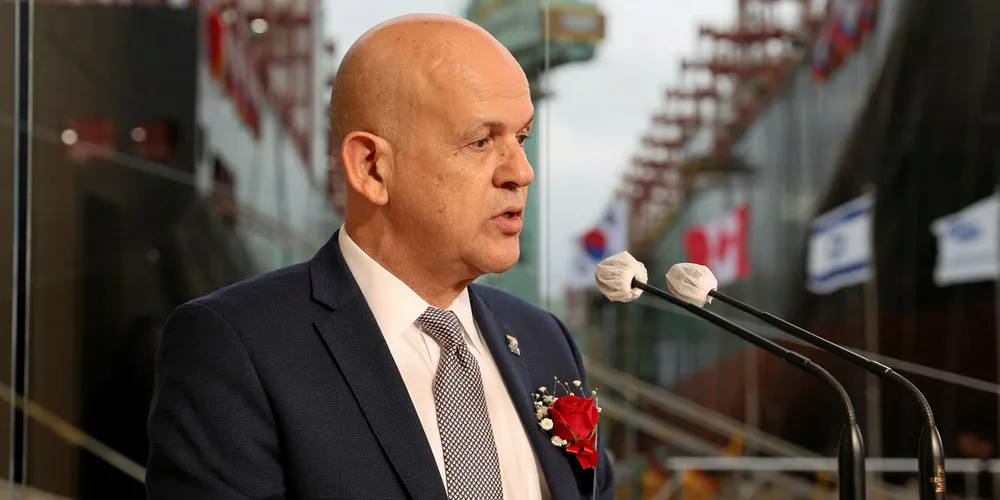 Zim president Eli Glickman.