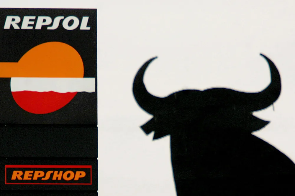 Repsol shares suspended in trade