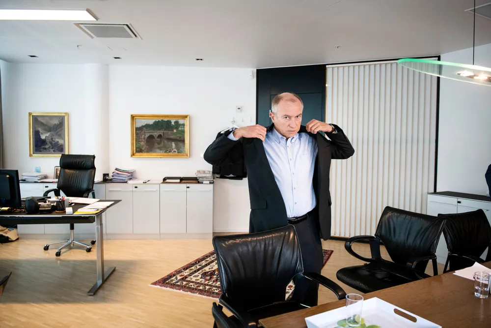 Statkraft-sjef Christian Rynning-Tønnesen vil ikke gå inn på konsekvensene av å rive vindparkene på Fosen, som har kostet 11 milliarder kroner.