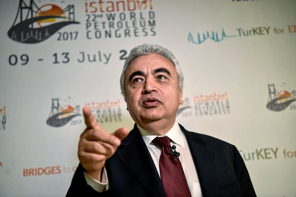 Demand slowdown: says Fatih Birol, head of the International Energy Agency