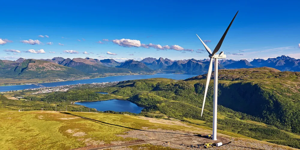 Fortum's Ånstadblåheia wind farm in Norway