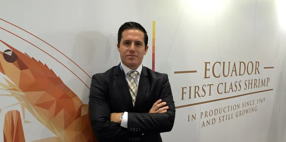Jose Antonio Camposano, president of Ecuador's National Chamber of Aquaculture.