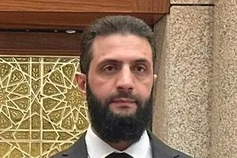 Ahmed al-Sharaa, Syria’s president.