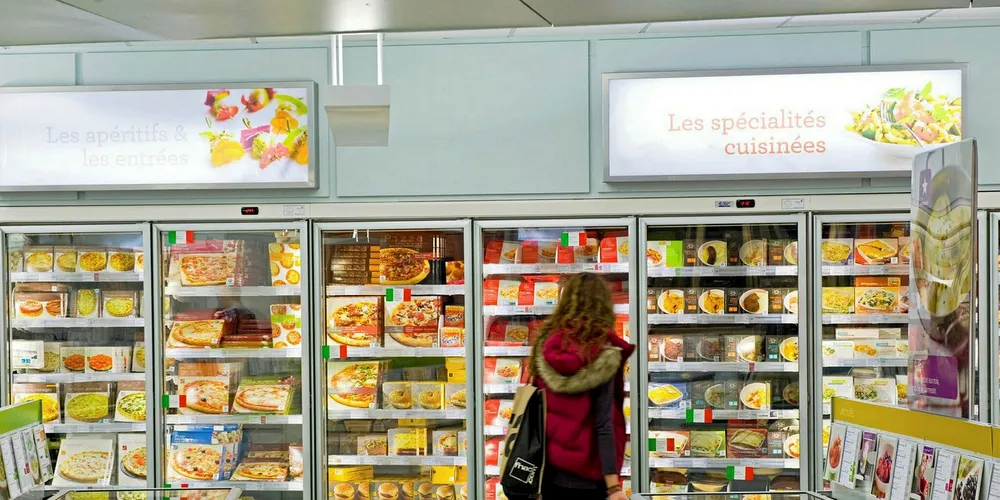 Meh. French consumers are breezing right past the frozen seafood aisle.