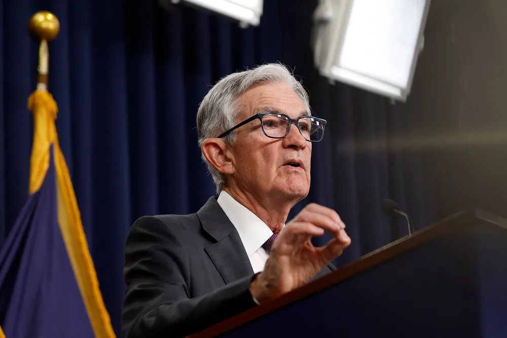 Sentralbanksjef Jerome Powell overrasket ingen ved å holde styringsrenten uendret onsdag kveld.