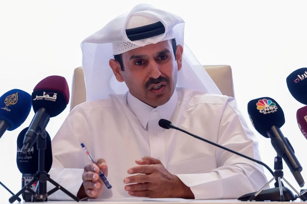 Saad Sherida Al Kaabi, chief executive of QatarEnergy.