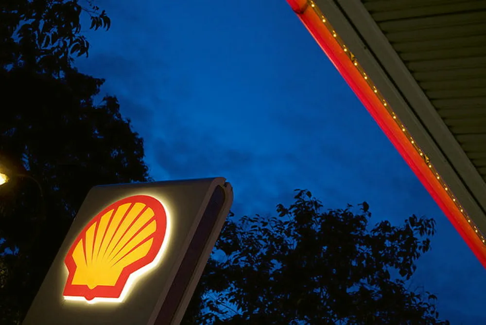 Shell petrol station