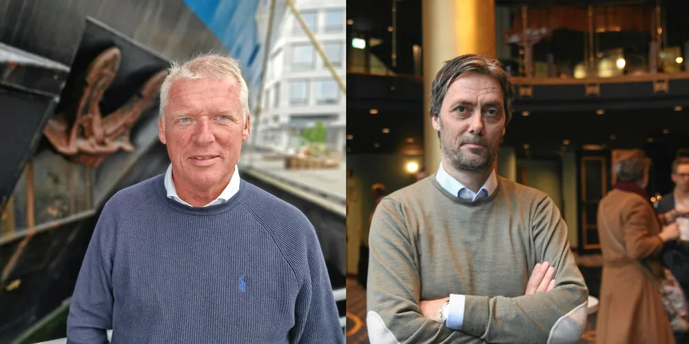 Dessverre fortsetter Nord Fiskarlag med sin dobbeltkommunikasjon, og opptrer med det ukollegialt, uredelig og ødeleggende for samholdet i Norges Fiskarlag, skriver administrerende direktør Audun Maråk (t.v. 9 og styreleder Christian Halstensen i Fiskebåt.
