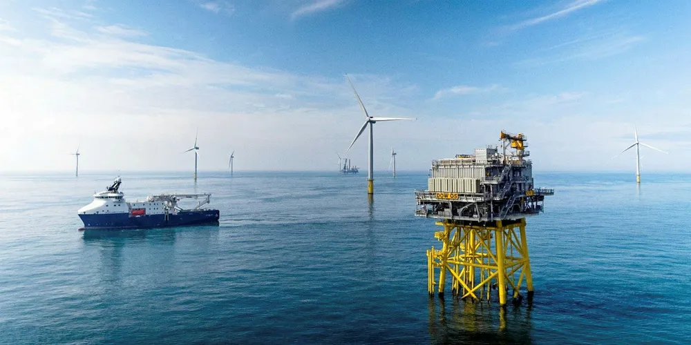 The Dudgeon wind farm off the UK is one symbol of Statoil's low-carbon expansion.