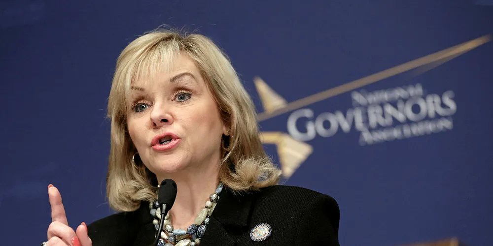 Oklahoma governor Mary Fallin wants to impose a tax on generation in a bid to raise revenue. Photo: Win McNamee/Getty Images