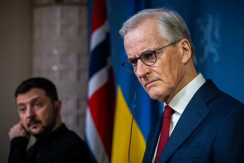 Statsminister Jonas Gahr Støre tok imot president Volodymyr Zelenskyj i mars. Nå har Støre en nasjonal sikkerhetsstrategi klar.