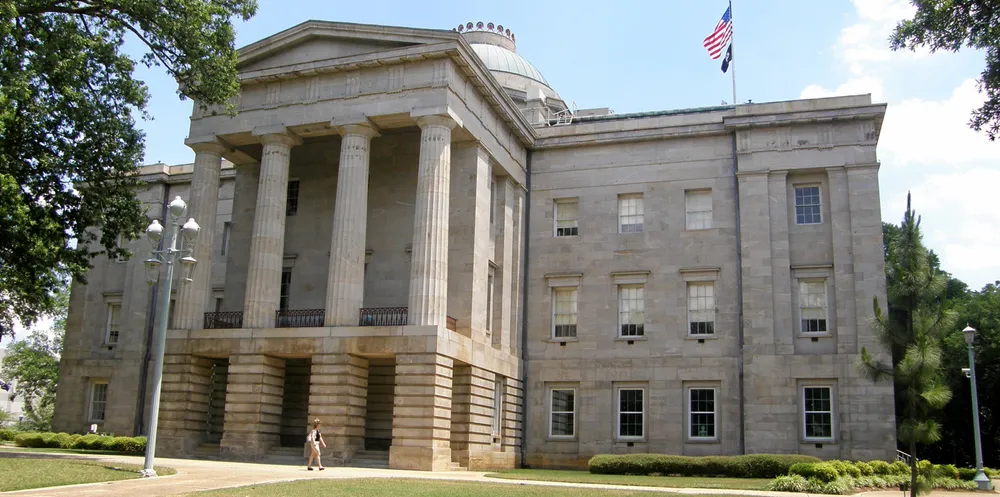 State Capitol building in Raleigh, North Carolina