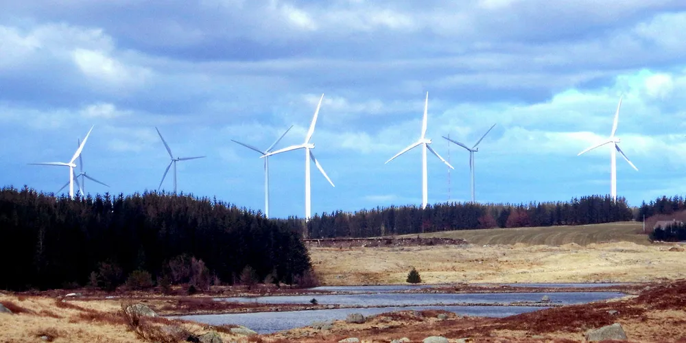 UTLØST AV VINDKRAFT: Selv om kraftgarantiordningen ble opprettet for å erstatte myndighetsbestemte vannkraftavtaler til industrien, er det kun vindkraft som har benyttet seg av ordningen.