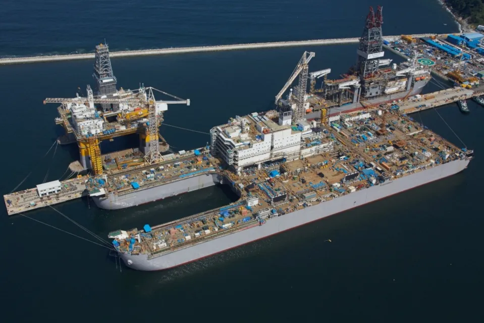 Berth of a monster: Allseas' massive installation vessel Pieter Schelte