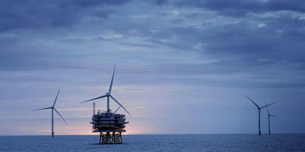The Race Bank offshore wind farm