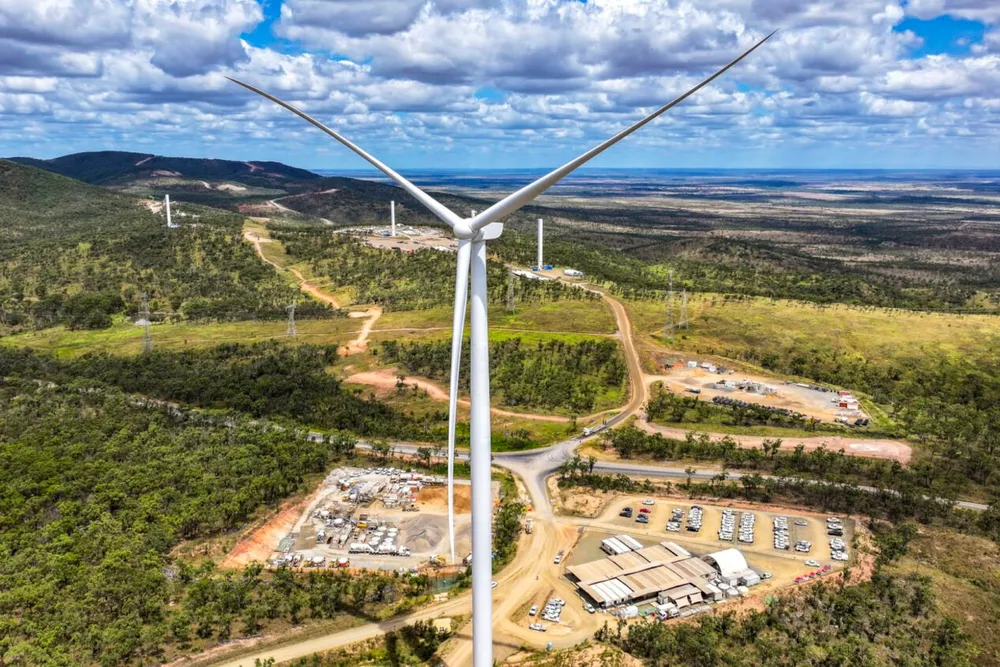 Developer Squadron Energy reported last month that 87 of the 100 planned turbines had been installed.