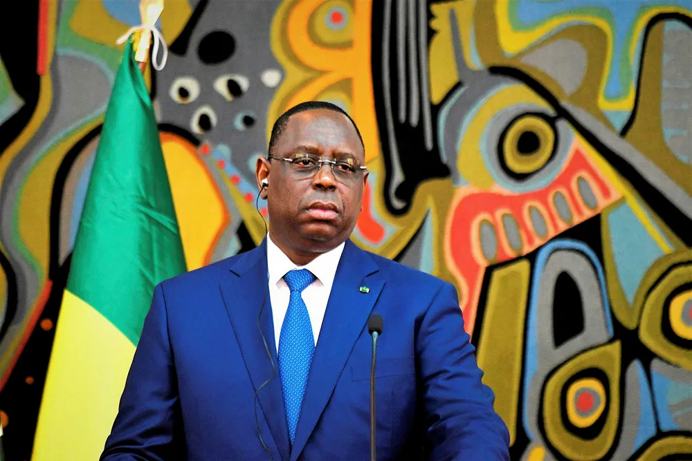 Senegalese President Macky Sall