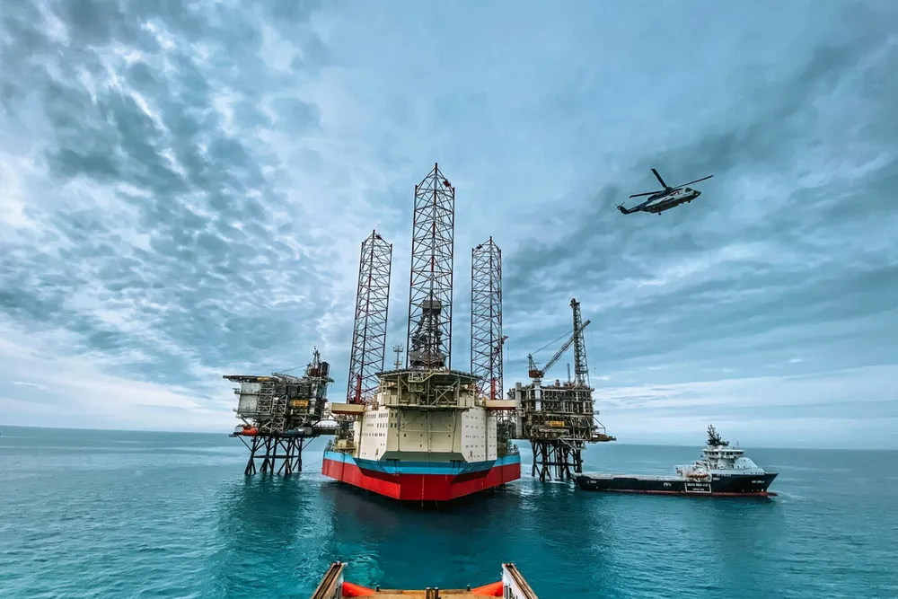 Reworked: the Maersk Intrepid jackup rig