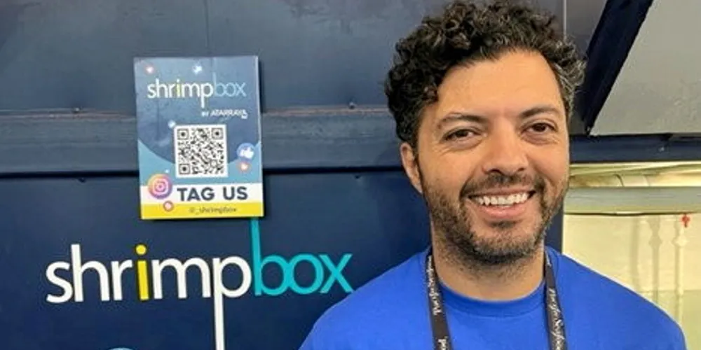 “Our company is at the intersection between biotech, engineering, software and farming,” Daniel Russek, CEO and founder of Atarraya Inc, said at Seafood Expo North America in Boston, March 2024.