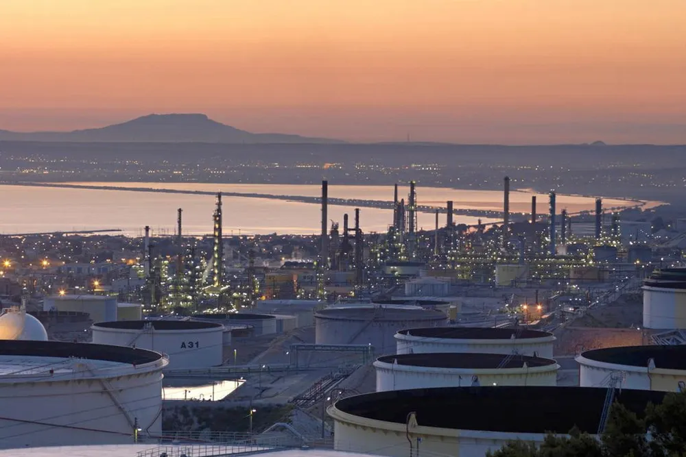 Total's La Mede biorefinery in southern France
