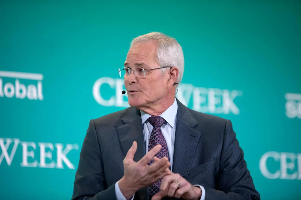New Rovuma: ExxonMobil chief executive Darren Woods.