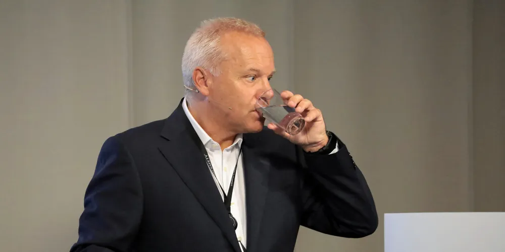 Equinor-sjef Anders Opedal presenterte tidenes beste kvartal med et driftsresultat på hele 81,8 milliarder kroner. Den fornybare satsingen gikk imidlertid med et underskudd på 234 millioner kroner.