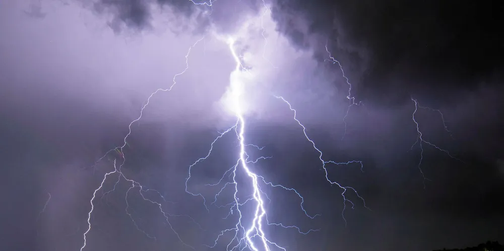 The blackout was initially sparked by a lightning strike.
