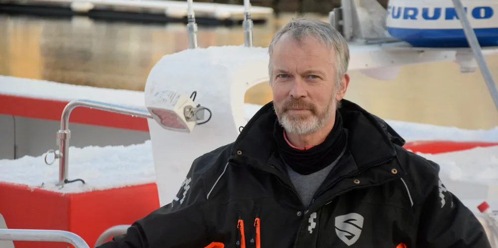 Tom Slettvoll er snart klar for fiskefeltet med sin helt nye «Ørsvåg III».