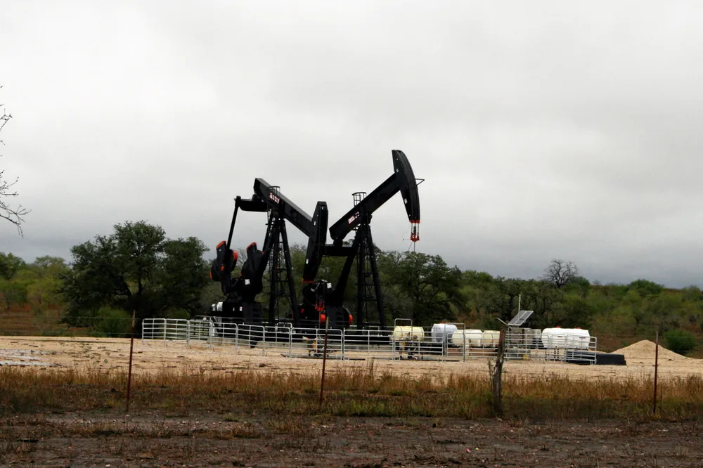 A production site in the Eagle Ford shale play.