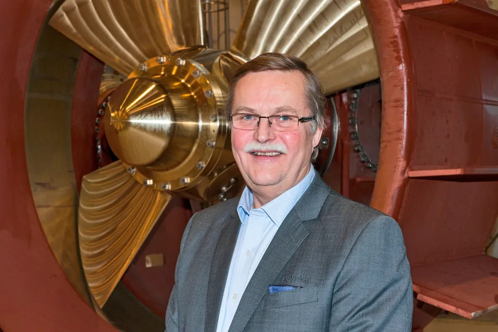 Knut Andresen, senior visepresident for strategisk utvikling i Brunvoll.