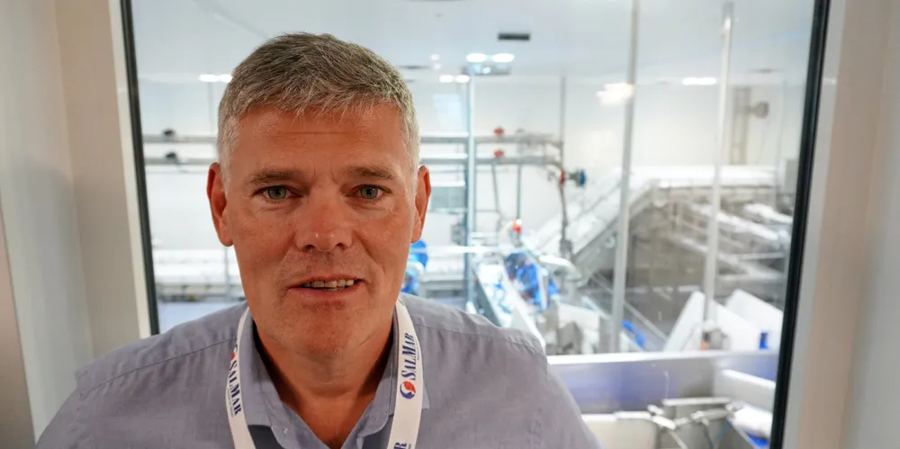 SalMar CEO Frode Arntsen.