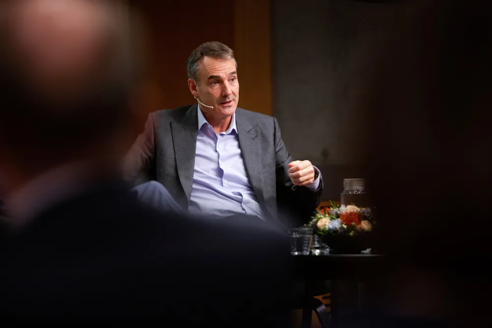 BP-sjef Bernard Looney mener krigen i Ukraina vil akselerere det grønne skiftet, men at det må skje på en «ordnet» måte.