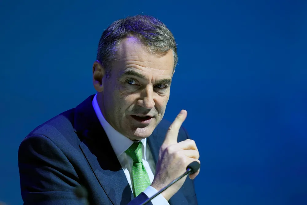 Outlook: BP chief executive Bernard Looney.